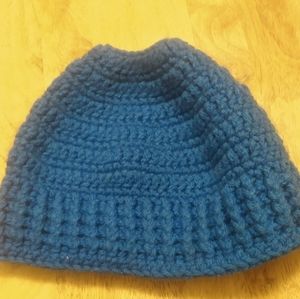Pony tail beanie
